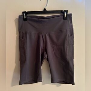 Women's Gray Active Shorts